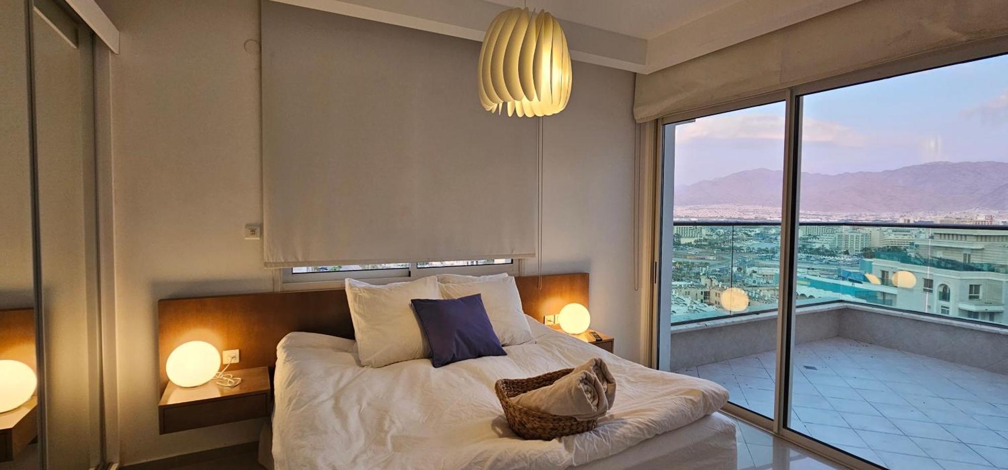 엘라트 Exclusive Top Luxury Penthouse Near The Sea With Privat Roof-Pool 아파트 외부 사진