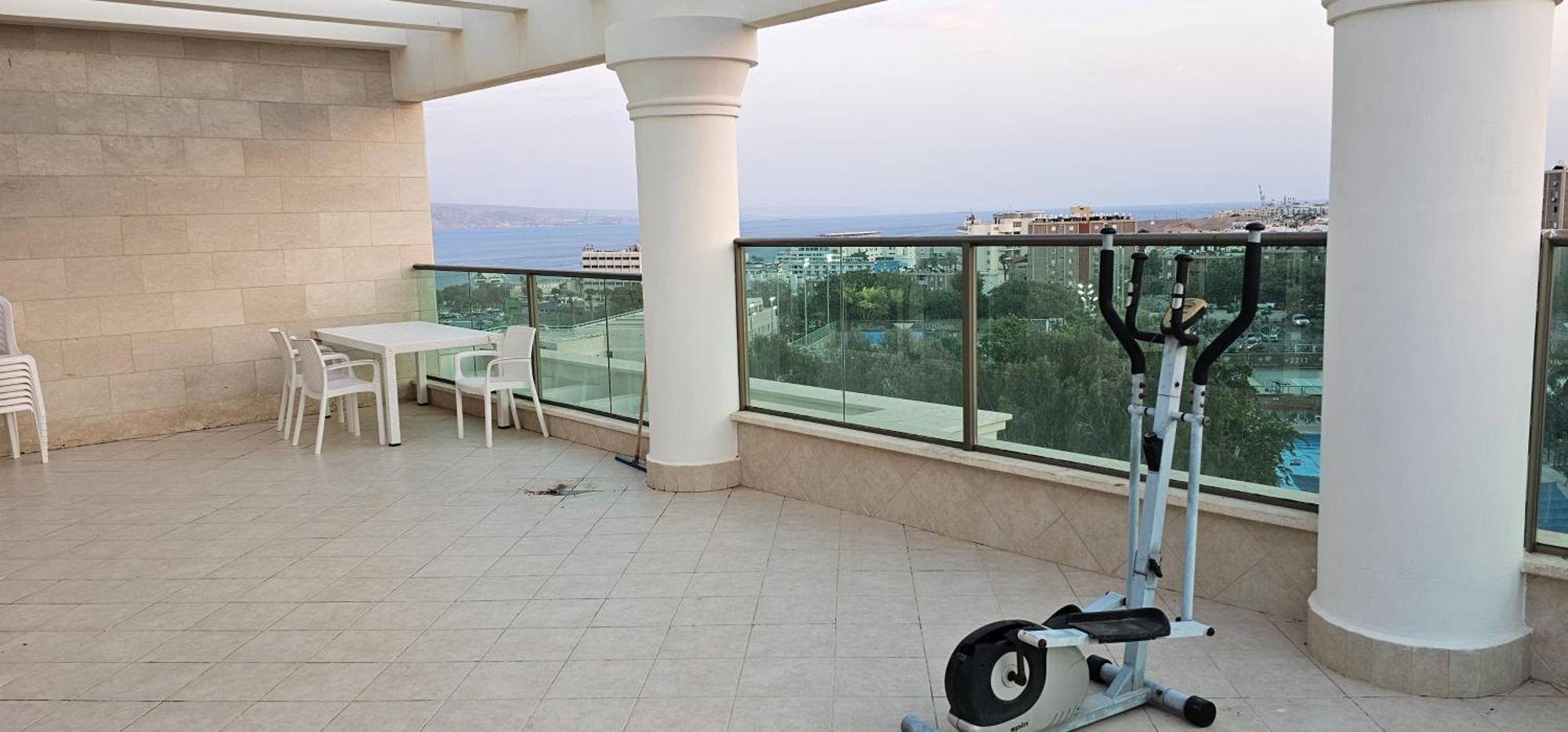 엘라트 Exclusive Top Luxury Penthouse Near The Sea With Privat Roof-Pool 아파트 외부 사진