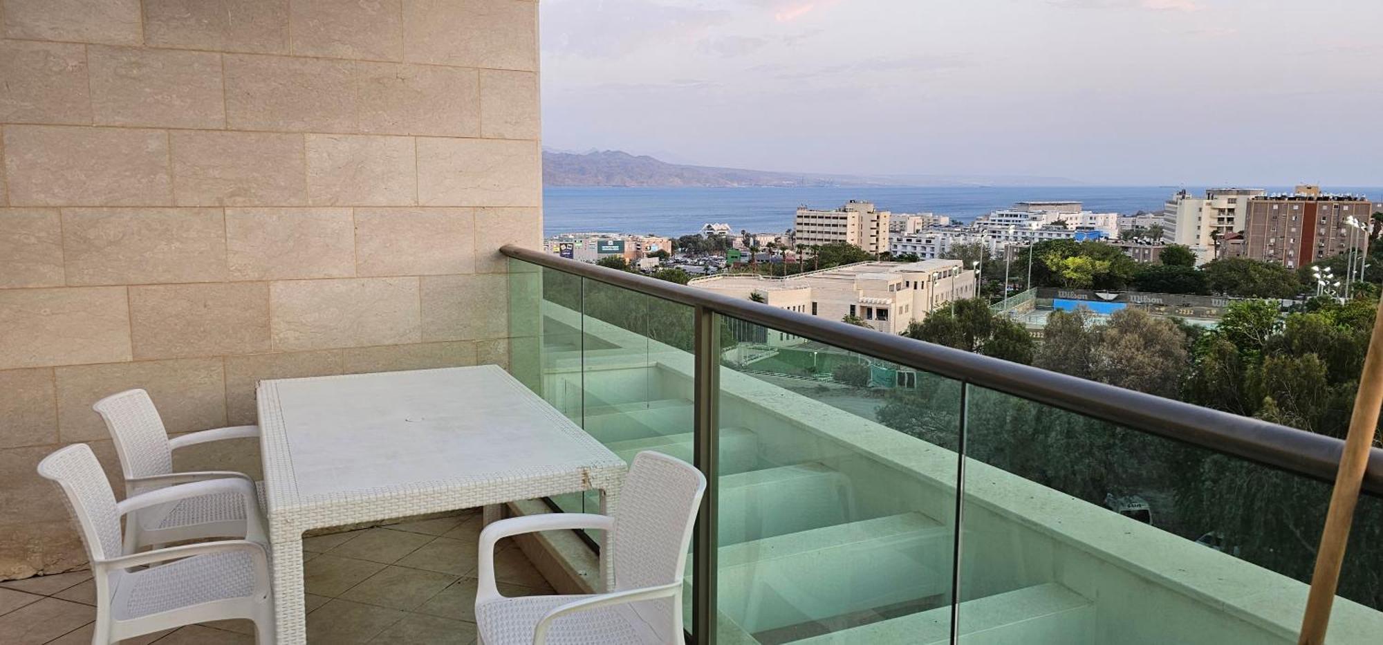 엘라트 Exclusive Top Luxury Penthouse Near The Sea With Privat Roof-Pool 아파트 외부 사진