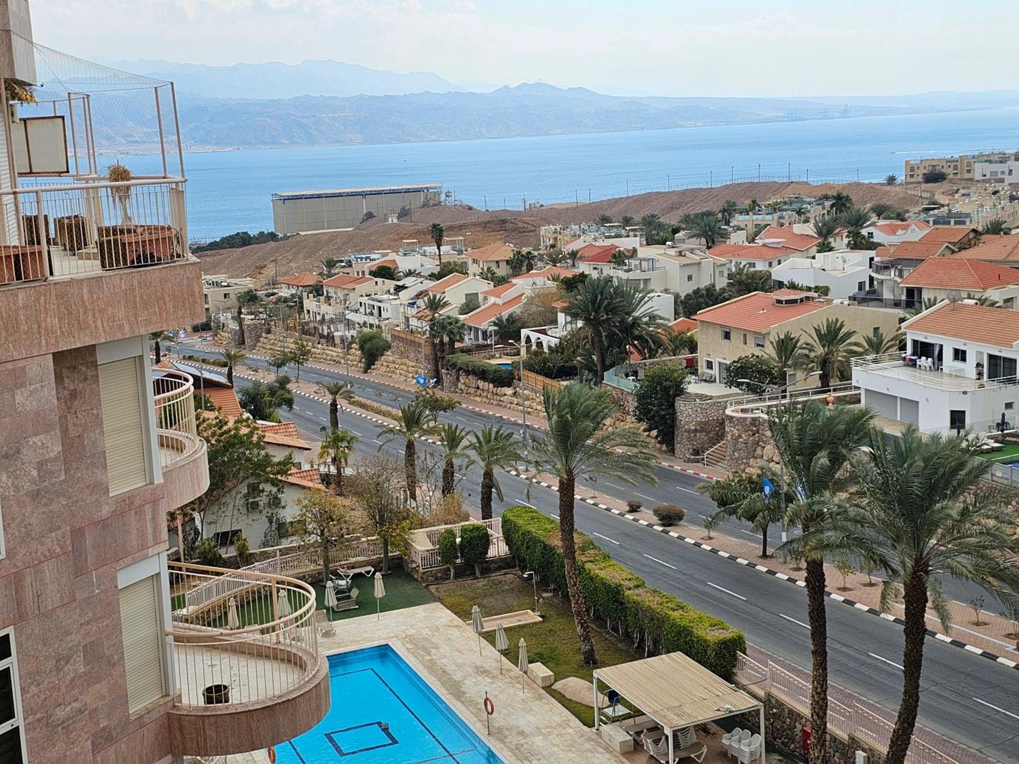 엘라트 Exclusive Top Luxury Penthouse Near The Sea With Privat Roof-Pool 아파트 외부 사진